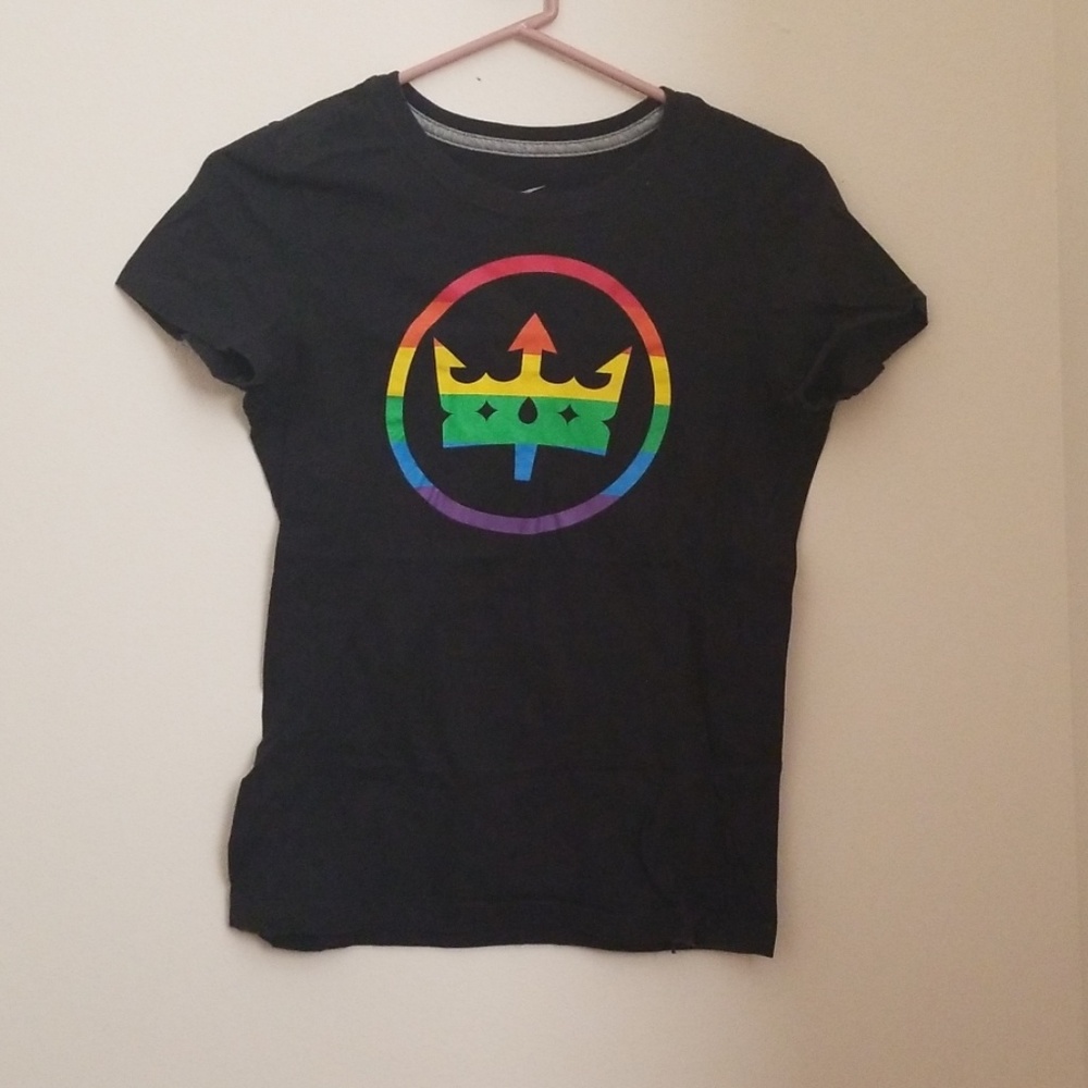 Nike slim fit black t shirt